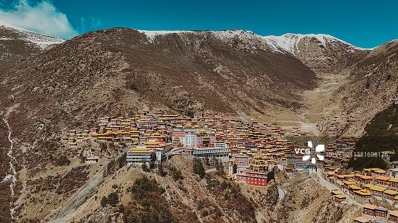 川西密境·白玉县·噶陀寺图片素材