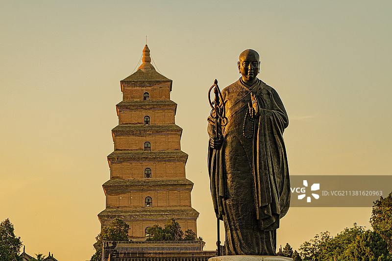 “故里一世等长安 哪知长安属西安”图片素材