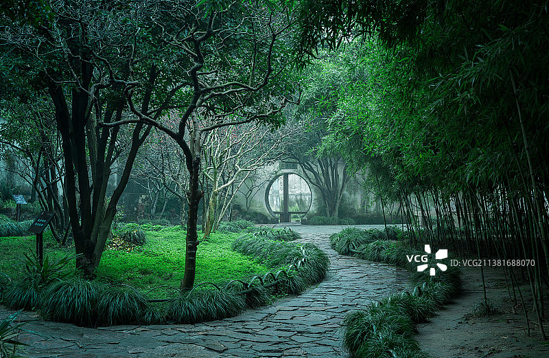 园林庭院图片素材