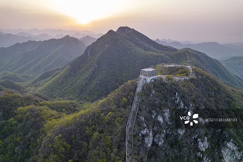 箭扣长城.正北楼图片素材