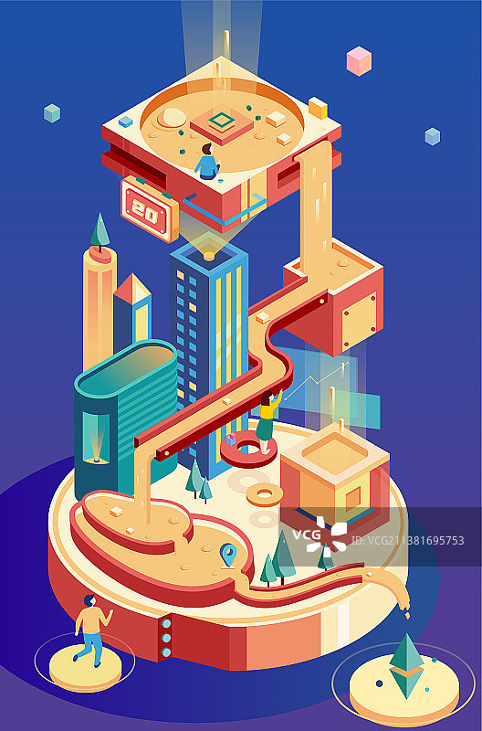 科技都市生活元宇宙图片素材