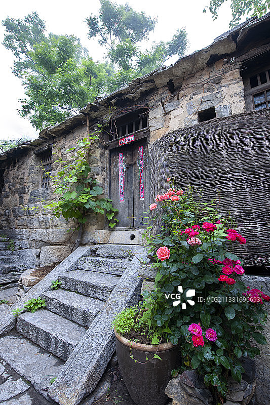 平顺县岳家寨家农家小院图片素材