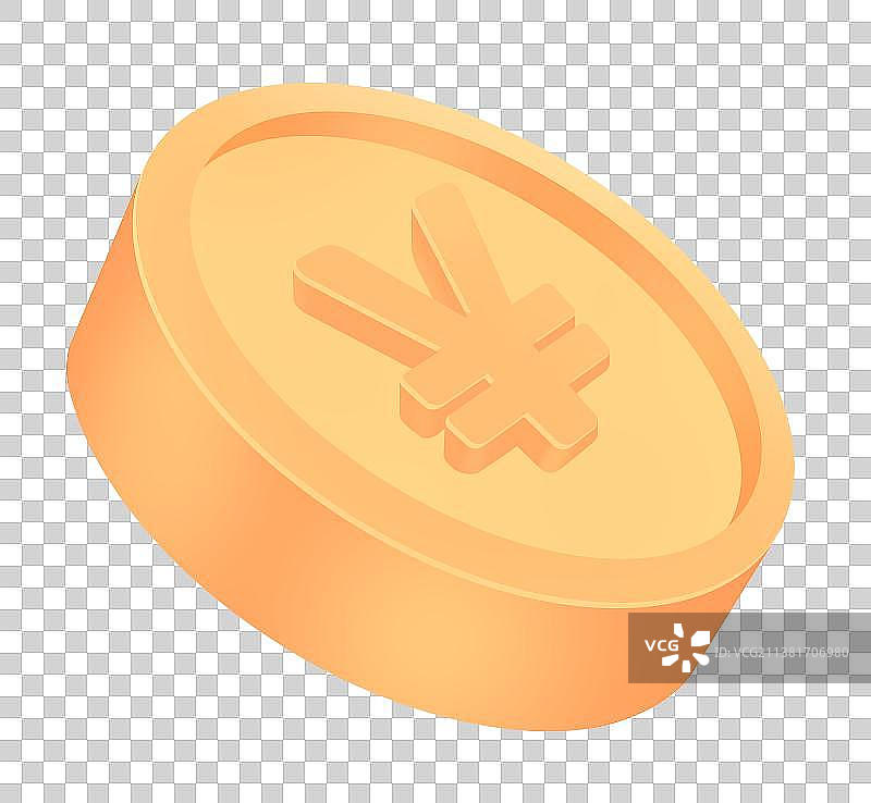 中国金币元素仿三维icon，财富投理财双十一双十二优惠好礼新年春节节日金色元素，金融电商活动钱币元素图片素材