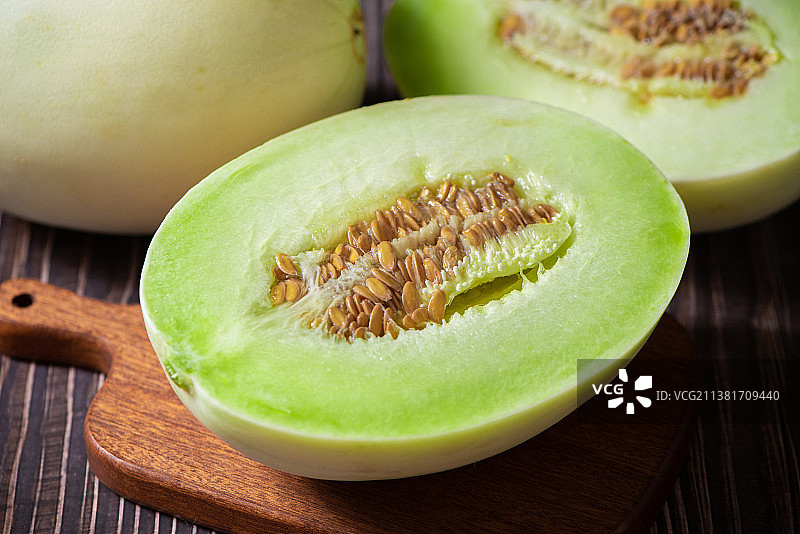 甜瓜,玉菇瓜,玉菇甜瓜,玉菇,切开,果肉,玉姑瓜,香瓜,水果,夏季,果实图片素材