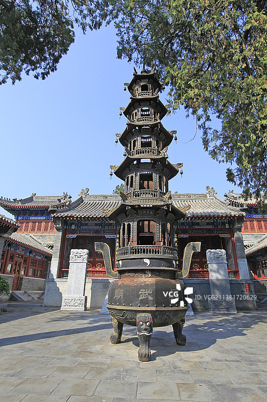 北京市房山区真武庙图片素材