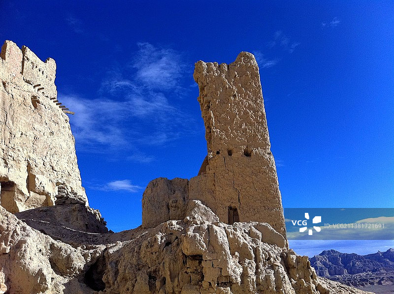 古格王朝遗址图片素材