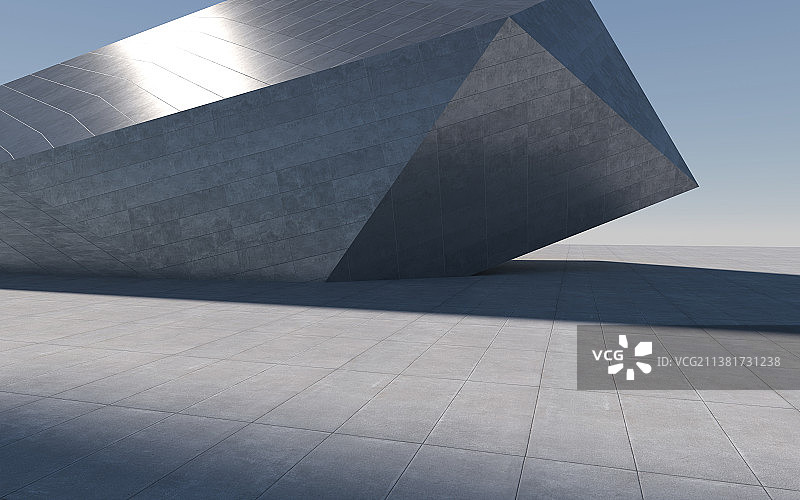 剧院建筑与建筑停车场图片素材