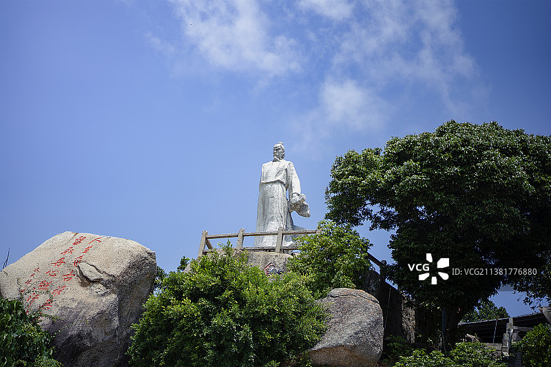 珠海桂山岛文天祥广场图片素材