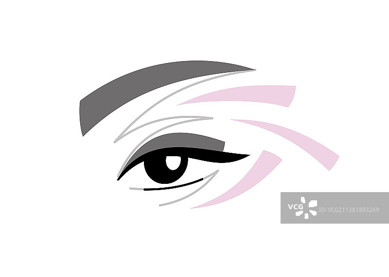 白色背景上的logo图案图片素材