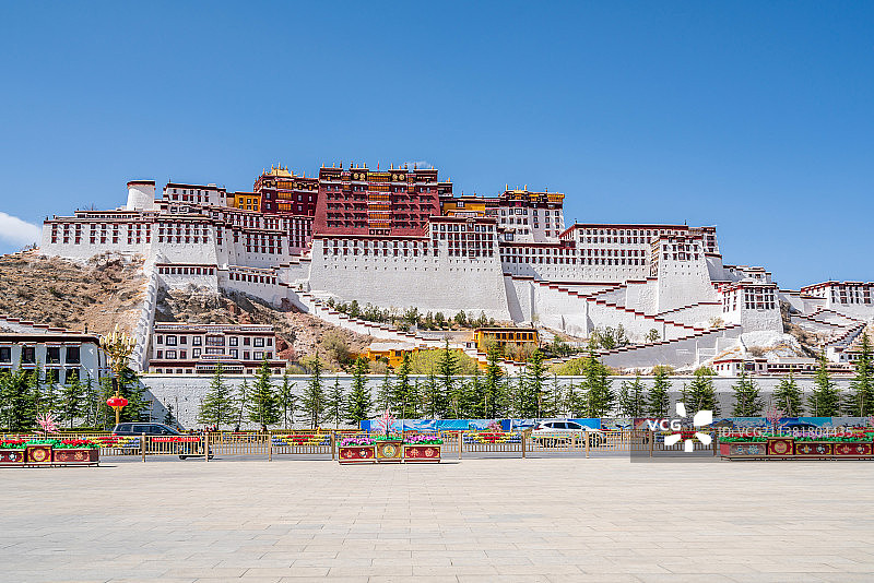 西藏布达拉宫图片素材