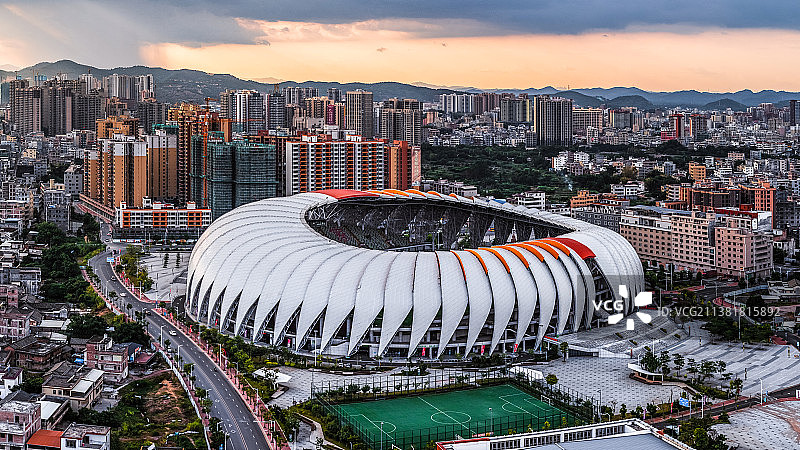 五华县奥利匹克运动场图片素材