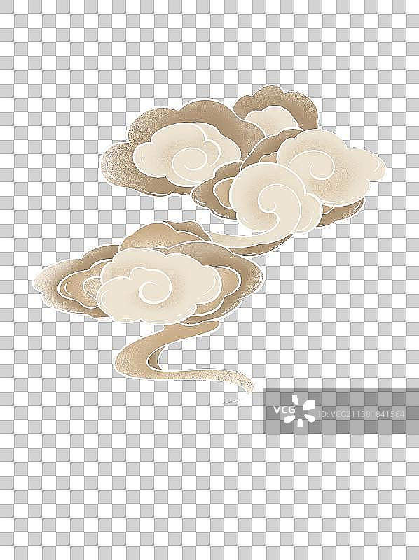 敦煌风祥云图片素材