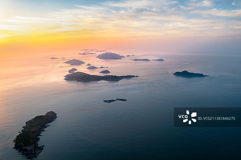 舟山群岛 中街山列岛 日出图片素材