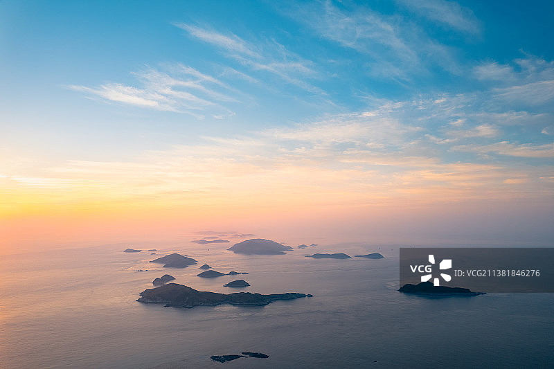 舟山群岛 中街山列岛 日出图片素材