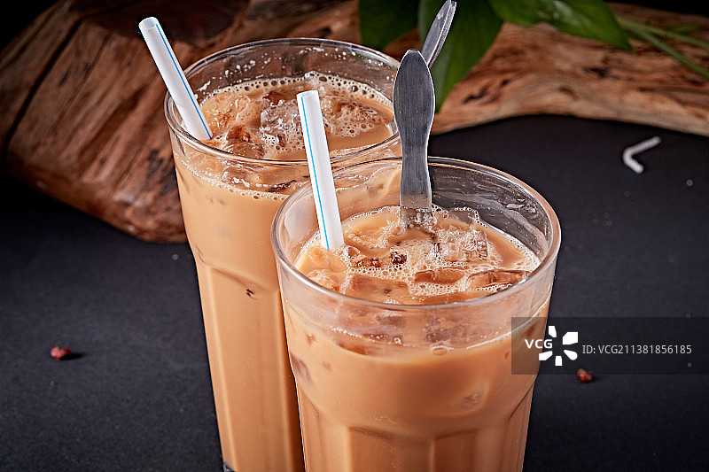 美味泰式冰奶茶图片素材