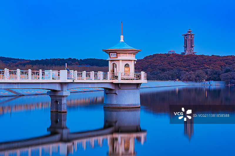 亚洲中国吉林省长春市净月潭公园图片素材
