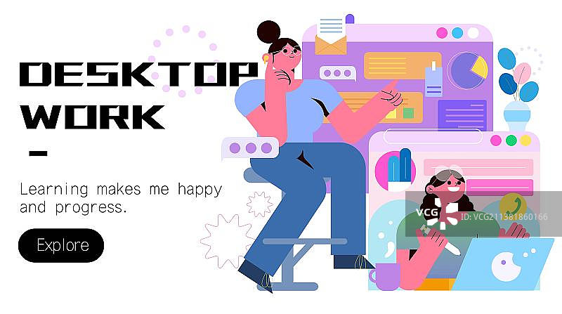 商务人士在开会图片素材