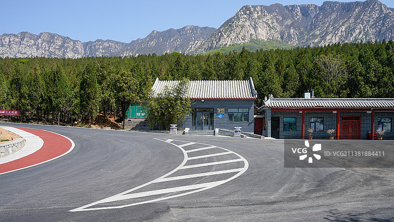 河南郑州登封少室山图片素材