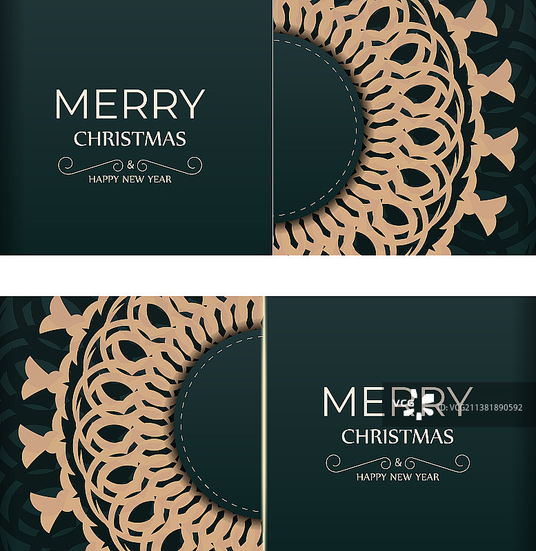 圣诞节新年快乐贺卡图片素材