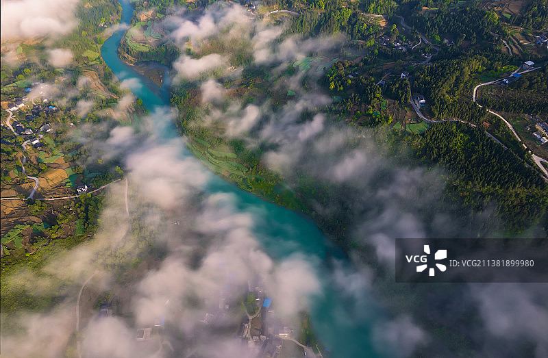 青青芙蓉江图片素材