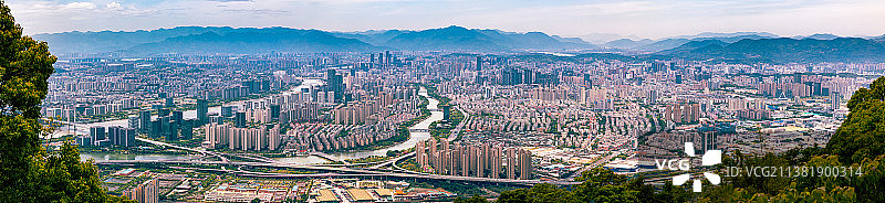 福州鼓山全景图图片素材