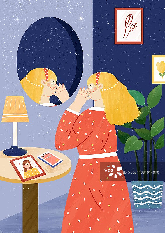 夜晚 孤独 空寂 一个人图片素材