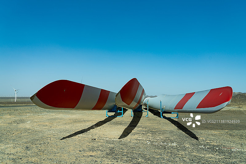 达坂城风力发电站图片素材