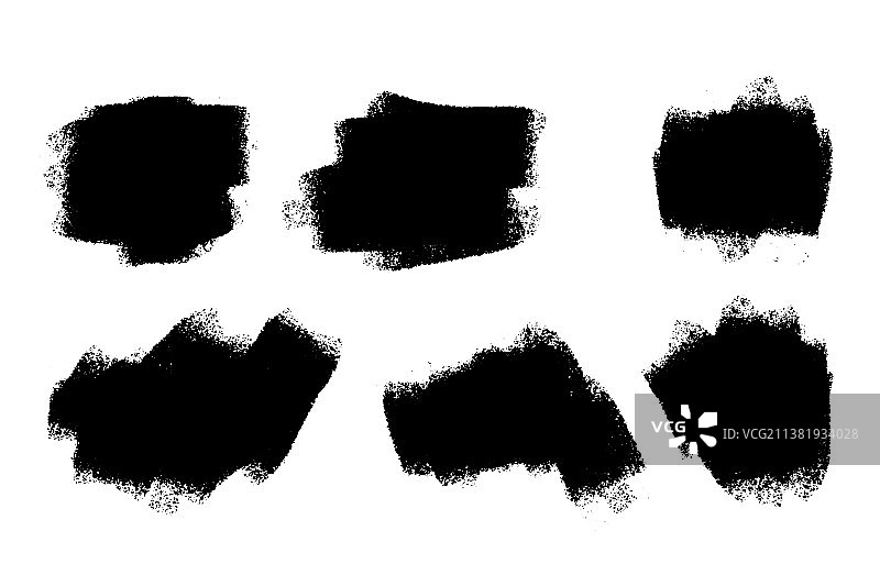 做旧纹理笔刷合集图片素材