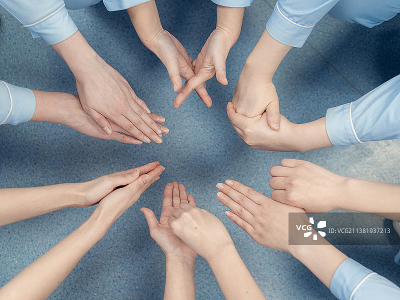 七步洗手法图片素材