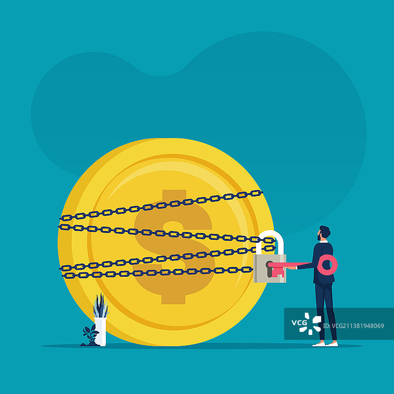 商业和金融问题概念图片素材