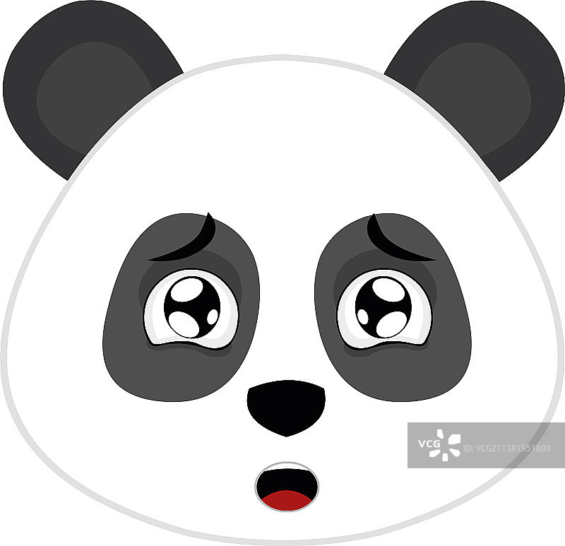 熊猫哭泣图片素材
