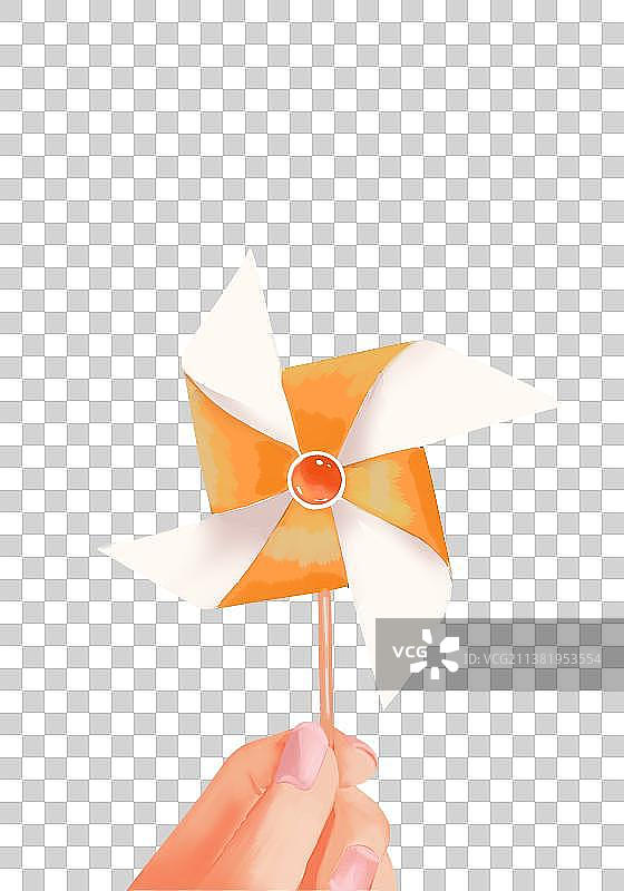 手握风车图片素材