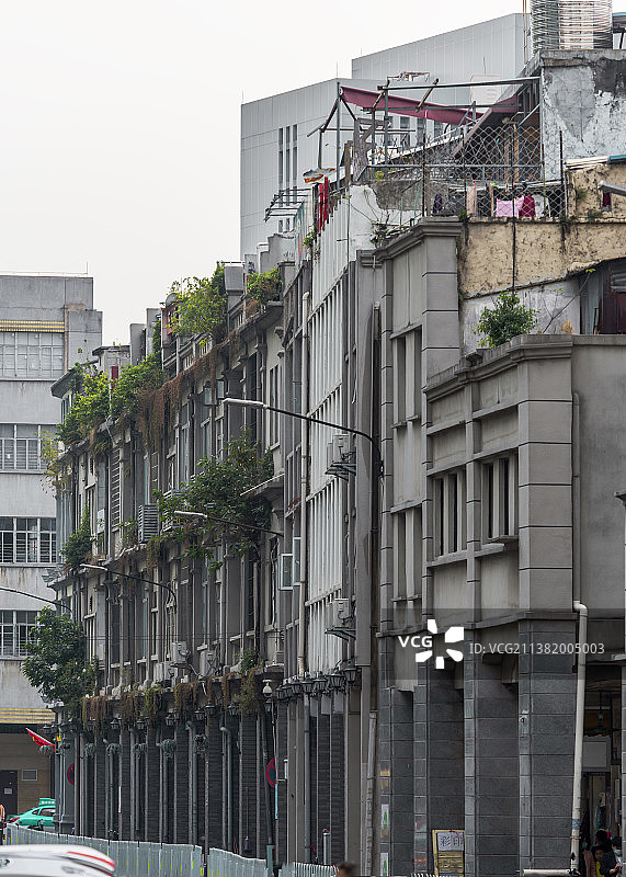 城市老城区图片素材
