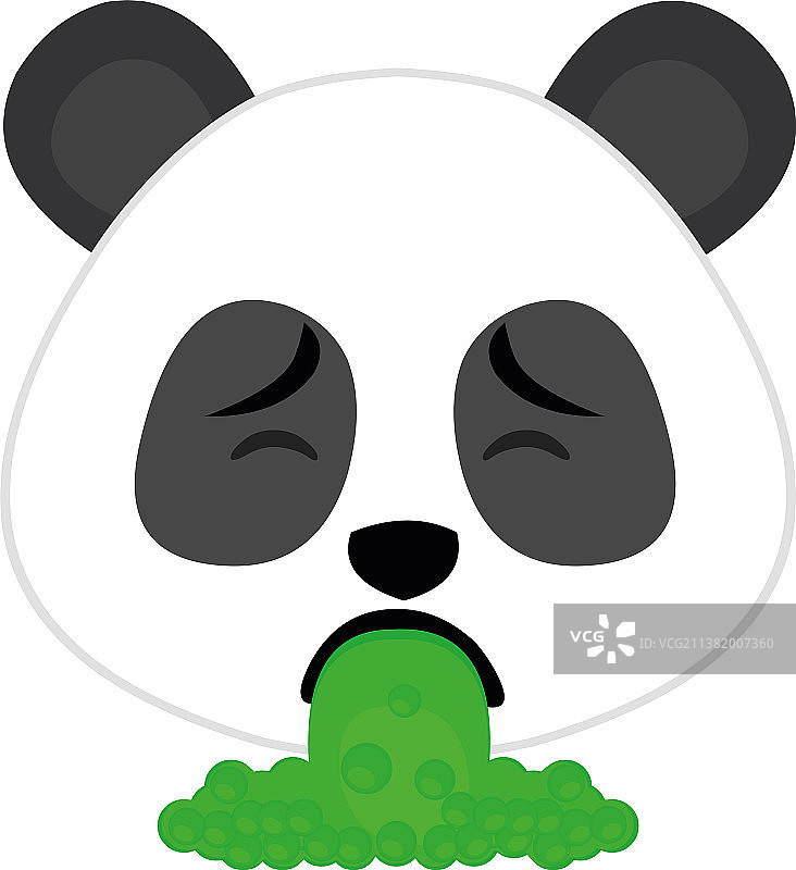 熊猫呕吐图片素材