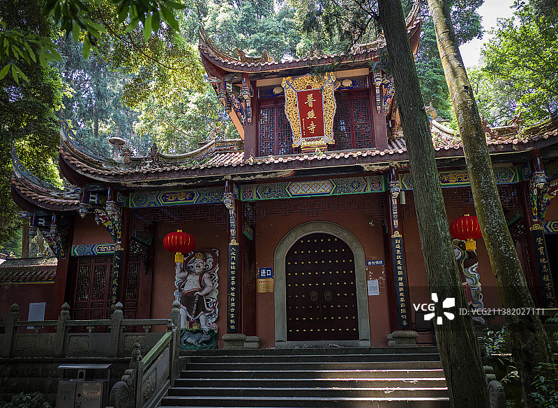 普照寺（成都市都江堰青城外山）图片素材