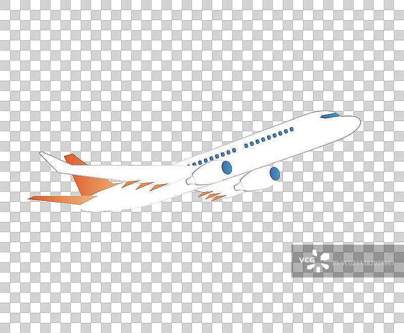 飞机矢量抠图图片素材