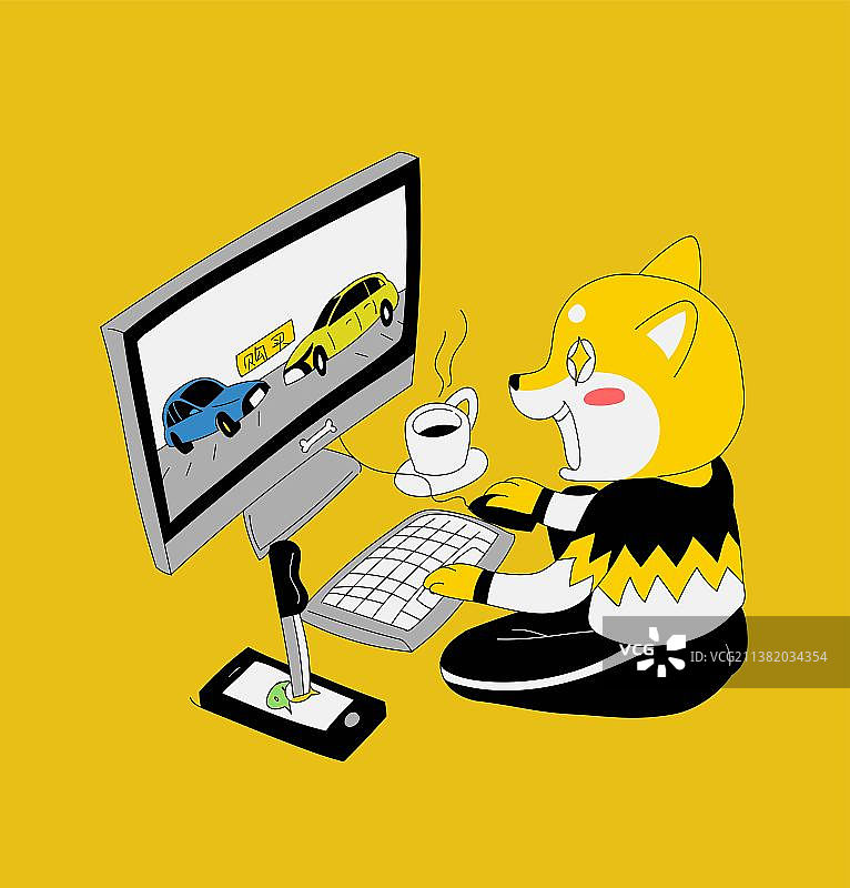 单身狗剧场 | 购买自由图片素材