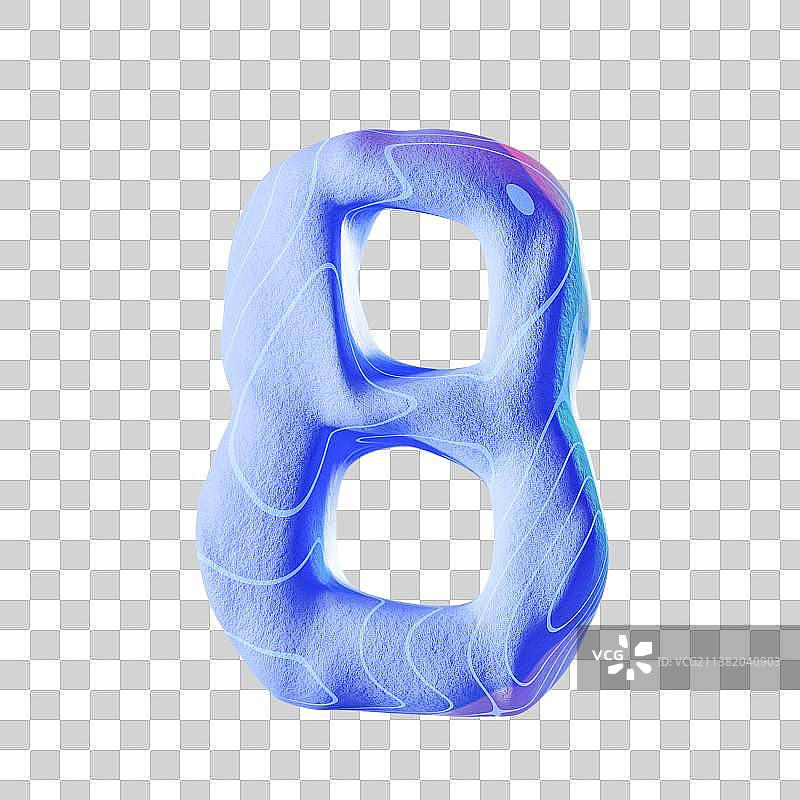 3D卡通风格数字免抠元素图片素材