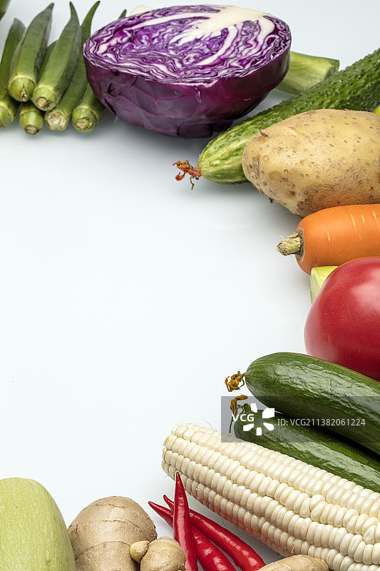 新鲜蔬菜静物图片素材
