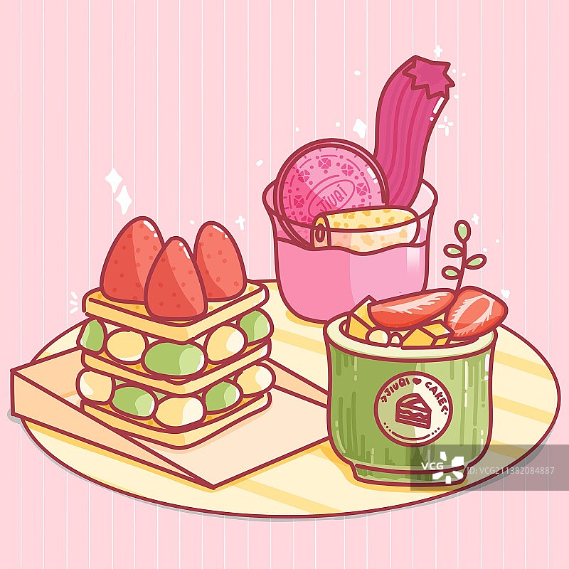 吉事果下午茶图片素材