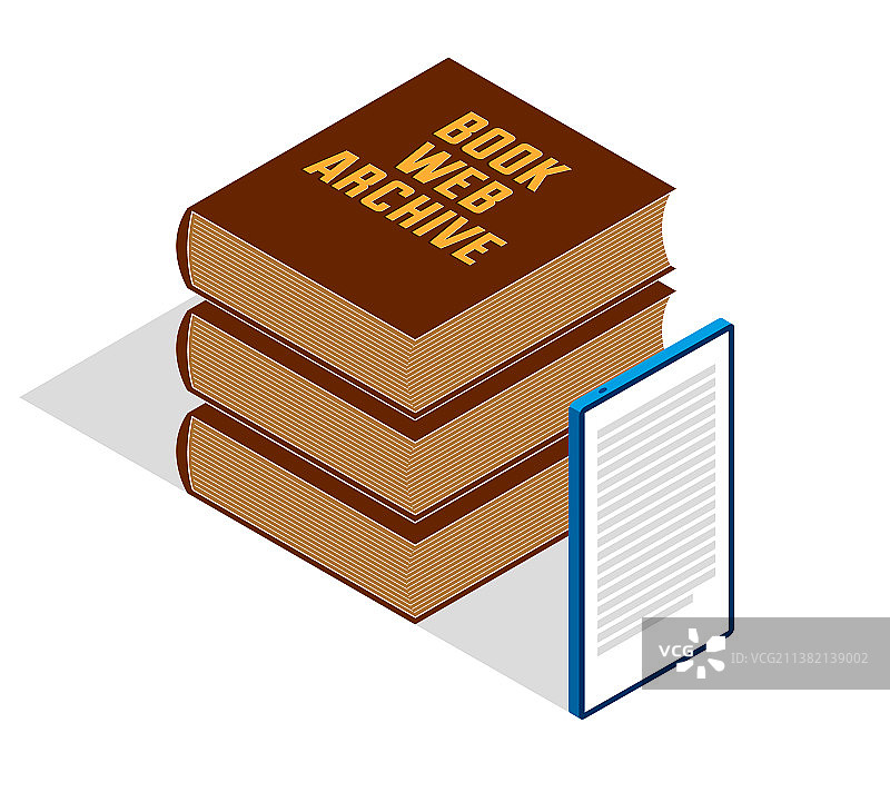 手机电子书概念3D图图片素材