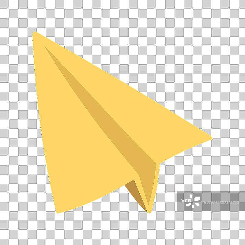 纸飞机插画元素图片素材