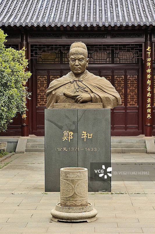 南京牛首山郑和墓图片素材