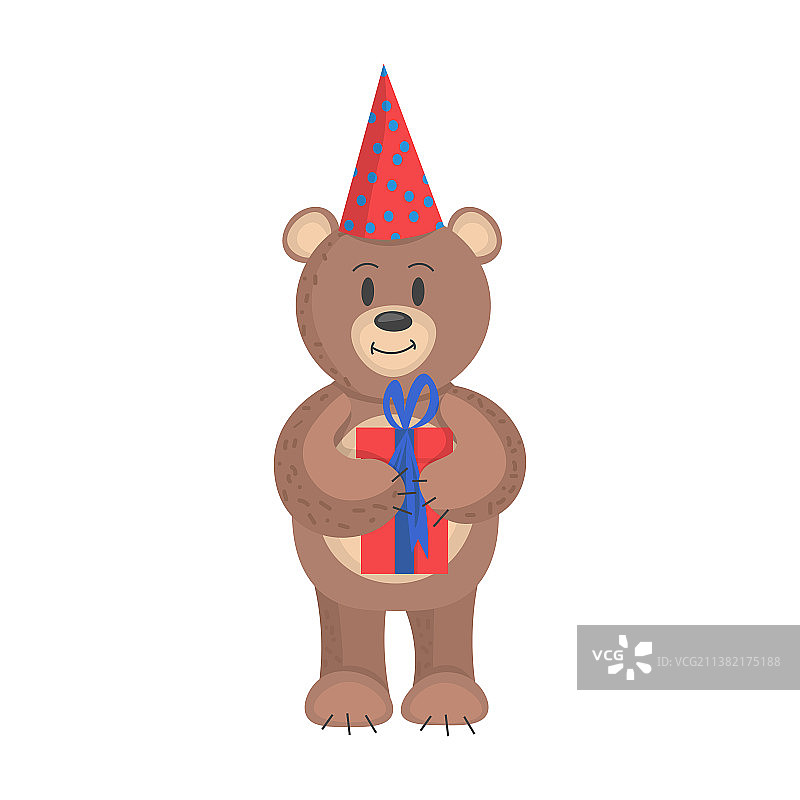 生日熊图片素材