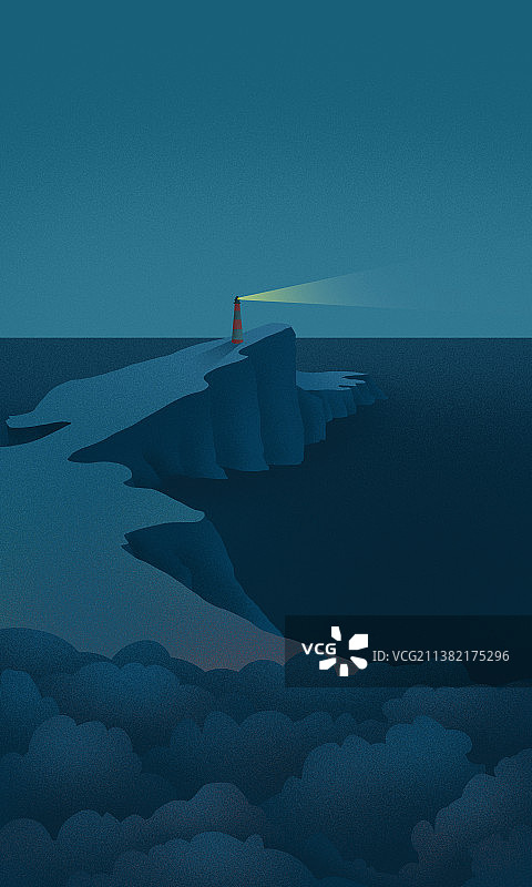 海边的灯塔图片素材