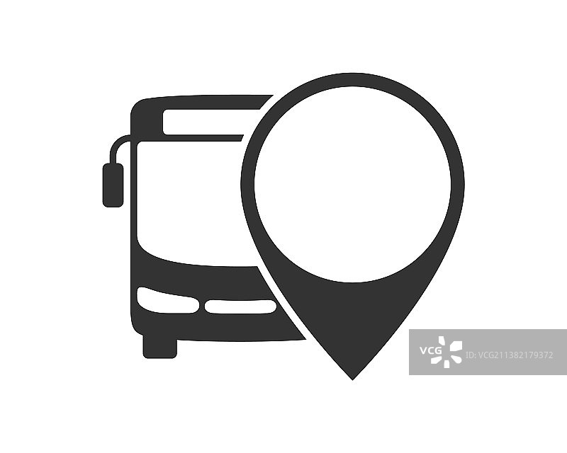 公交车标志图片素材