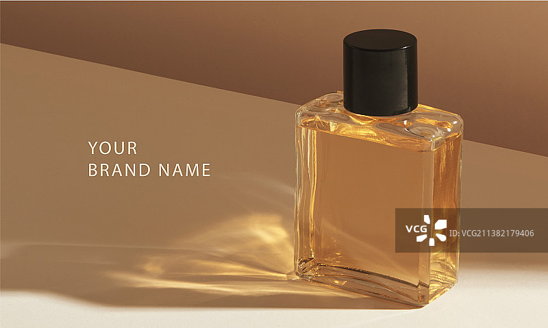 化妆品名片模板图片素材