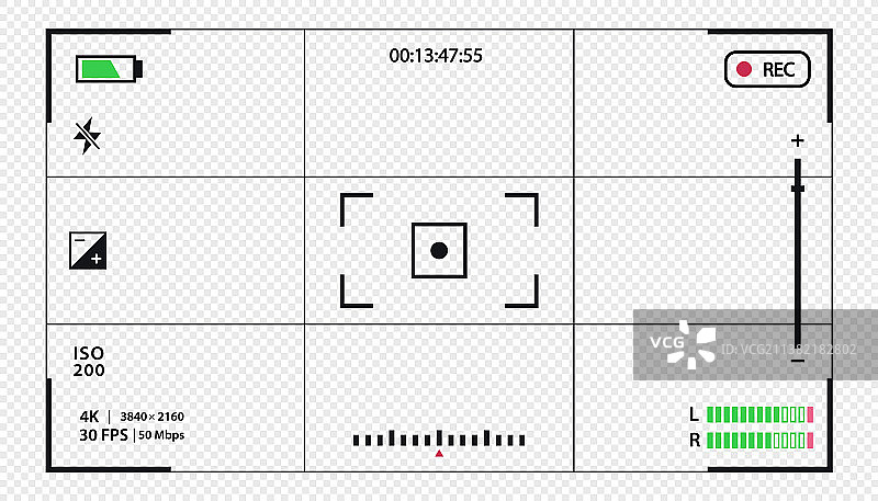 取景器模板-记录框架图片素材