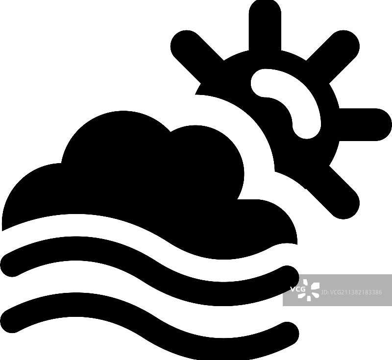 雾天图标图片素材