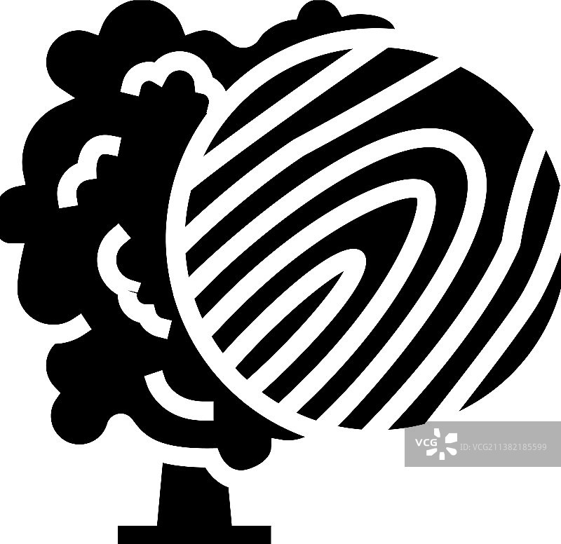 椴木符号图标图片素材